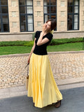 Price Does Not Return] Xiu Xixi 2025 Summer New High-Waisted Half-Body Skirt French Style Dress