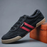 2907 Spring And Summer Leisure Men's Canvas Shoes Low-Top With Men's Cloth Shoes Korean Version Of The Trend Of Men's