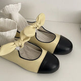 Fragrant Wind Comfortable Bow Flat Bottom Mary Precious Shoes In Spring 2025 New Light Mouth Soft Ballet