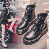 Year's New Thick-Bottom Martin Boots Female English Style Love Cake 2025 New Net Red Short Boots
