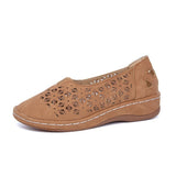Spring New Large-Size Hollow Open Sleeker Single Shoes Light And Comfortable Simple Women's