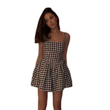 Women's New Dress Summer Fashion Sling Skirt Thousands Of Birds Temperament Sleeveless