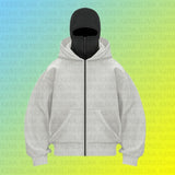 Light Board Autumn Ins New Hooded Jacket Short Coat Men's Double Hat Autumn And Winter Couple
