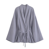New Textured Double-Dual And Coat 5427734 Trousers