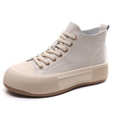 Leisure Small Short Boots Girl With Soft Bottom Bare Boots Autumn And Winter New Fashion Comfortable Cowhed Single