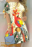 Women Off Shoulder Summer Mini Dress Sexy Short Sleeve Bow Tie Print A Line Party Short Dresses Vestidos