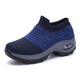 Explosion Women's Shoes Air Cushion Flying Sneakers Shoes Shoes Fashion Rocking Shoes Casual Shoes Socks