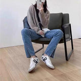 Gan Women Aggan Shoes 2025 New Small White Shoes Niche Flat Bottom Leisure Breathable Tide Brand