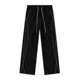 Zingj Overalls For Men And Women's Fashion Logo Straight Jazz Dance Summer Thin Speed Dry Casual Versatile