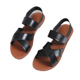 Zingj Style Flat Bottom Open Toe Sandals Female Summer New Comfortable Wear Casual Versatile Plus Size Women's