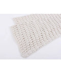 Women's White Knitted Sweater Korean Harajuku Hollow Out Vintage Casual O-Neck Loose Long Sleeved Jumpers Pullover Crop Top