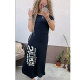 Hot Dress Station Summer Short-Sleeved