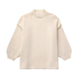 Women's ZA Street Fashion Multi-Colored Half-Neck Knitwear