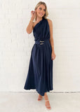 Zingj Spring And Summer New Wish One Shoulder Slim Waist Wipe Show Back