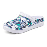 Summer New Anti-Slip Beach Shoes Word Drag Men's Cool Slippers Men's Hole Shoes Bao Men's