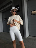 Cotton Collar Solid Color T-Shirt Girl 2025 Spring And Summer New Hot Cotton Short-Sleeved