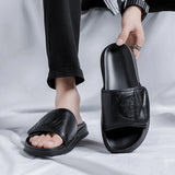 Zingj Celebrity Ins Trend Slippers Men's Wear 2023 New Flip-Drag Beach Shoes
