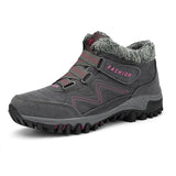 Heightening Couple Snow Boots Winter Plus Velvet Warm Men And Women Outdoor Cotton Shoes Warm Sports