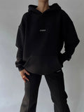 And Winter 2025 New Casual Jacket Set Plus Velvet Long Sleeve Fashion Thick Trousers Two Sets Of