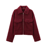 2025 Spring And Autumn Women's Street Fashion Soft This Short Jacket Jacket