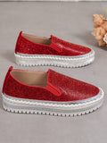 And Autumn 2025 New Lefu Shoes Thick Sole Lazy One Foot Pedal Drilling Shoes Women's Flat-Bottomed
