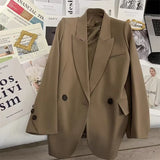 Zingj 2024 New Retro British Style Casual Versatile Small
