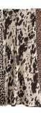 Women's Clothing INS Explosive Silk And Hymn Multi-Colored Half-Body