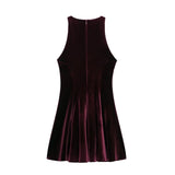 Women's Clothing 2025 Autumn And Winter 2025 New Solid Color Bows Decorated With Sleeveless