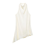 New Silk-Sense Wistry Hanging Neck Top 2754253 Wide Leg Pants