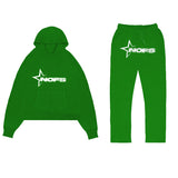 Zingj Vintage Popular Logo Letter Print Loose Hoodie Y2K Hip Hop Street Dress Men And Women's Jumper Casual