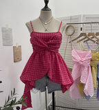 Irregular Skirt Sling Sling Sling Vest Bohemian Holiday Hottie Sleeveless Top