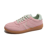 Flat-Bottomed Color Tie-Wearing Shoes For Women Couples 35-44 Yards Student Sports Single