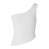 New One-Shoulder Bra Hot Babes Wind Double-Sided Wearing One-Shoulder Vest Southeast Asian Women's