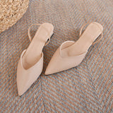 Head Rear Mix With Heel Sandals Women's Summer New Bag Head Fashion Shoes Coarse Heel Cool Slippers