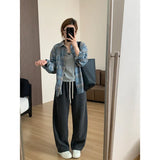 Blue Plaid Long-Sleeved Shirt Coat Women 2025 Spring And Autumn New French Retro Temperament Top Design
