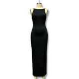 Summer New Women's Sling Dress Fashion Sleeveless Dress Feel