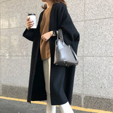 Women's Clothing 2025 Autumn And Winter New Coat Temperament Commuter Solid Color Korean Version Of The Loose
