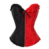 Zipper Jaclace Guard Waist-Beed Court Bouquet Close Abdomen Chest