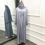 Solid Color Fresh And Sweet Two-piece Dress Cardigan