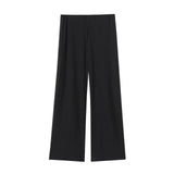 For Women's INS Burst High-Waist Wide Leg Trousers + Asymmetrical Neckless Top