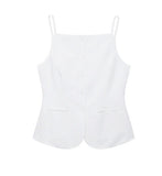 Women's Explosive Buckle Vest Top + Shorts