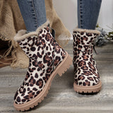 Boots 2025 Winter New Velvet Women's Shoes Warm Boots Cotton Shoes Large Size Women's