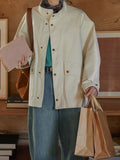 Retro Collared Jacket Jacket Women's Spring 2025 New Small Gentle Thin Loose