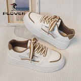 Version Of Small White Shoes Women's 2025 Summer New Leisure Sports Breathable Old Shoes Women's Thick-Soled High-Span