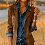Shein Autumn And Winter Western Wind Imitation Leather Taut Locomotive Jacket