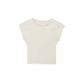 Summer New Women's Multi-Colored Self-Repair Micro-Sleeveless Design Top