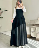 Summer New Women's Collar Sexy Sleeveless Wrinkled Temperament Dress Dress Dress