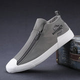 High Help Men's Shoes Canvas Shoes Men's Autumn Pedal Leisurely British High-Bong Shoes Men's
