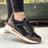 Fashion Flat-Bottomed Round-Headed Casual Sneakers 2025 Autumn And Winter New Front Lace Single