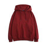 Pullover Sweater Blank Hoodie-Outfit